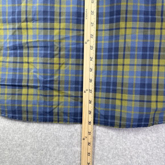 5.11 Tactical Shirt Mens Sz XL Blue Green Plaid Classic Covert UC Snap Front - Picture 8 of 9